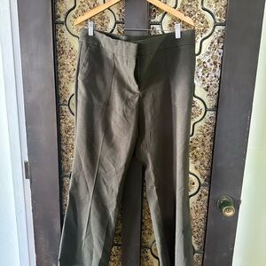 LOFT Charcoal Marisa Trousers